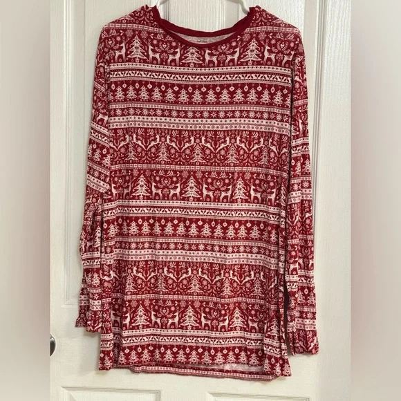 Little Sleepies Christmas Pajama Set - Size Large - Picture 2 of 8